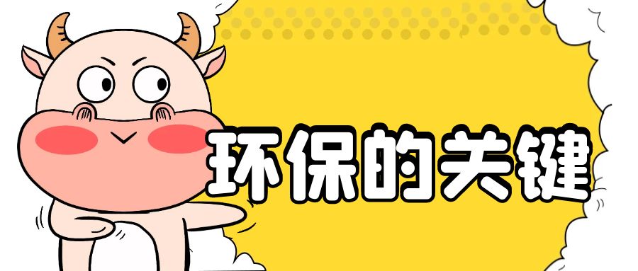环保的关键